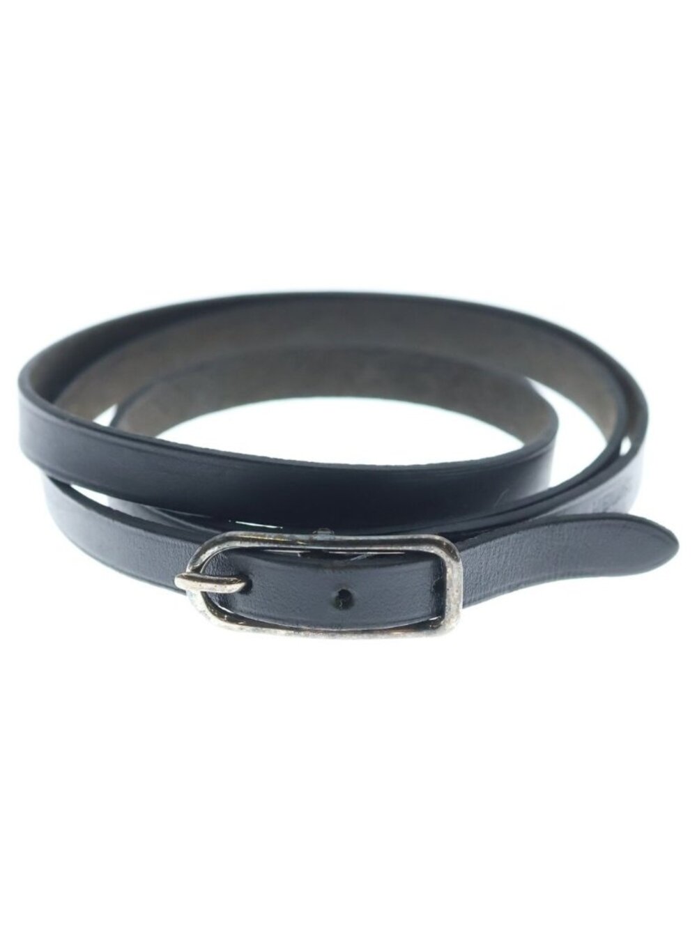 Hermes Leather Bracelet Black